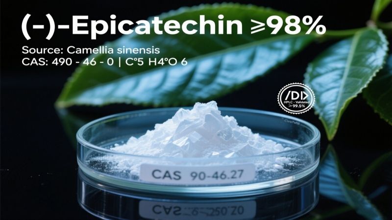 Epicatechin 98% (CAS: 490-46-0)