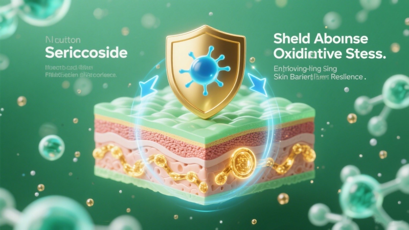 Cosmetic grade Sericoside bulk